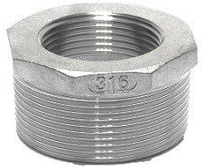 Verloopring Nr.241 RVS - Buitendr. 1-1/2” x Binnendr. 3/8”