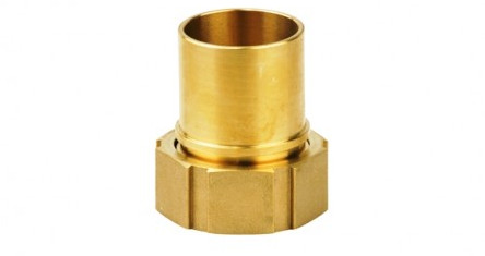 Tankwagenkoppeling Slangtule - Messing - 32mm x 1-1/4” binnendraad