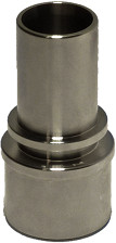 Tankwagen Raccord - Gladde embout - Laseind - Inox - 100mm