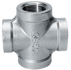 Kruisstuk Nr.180 RVS 1/4"