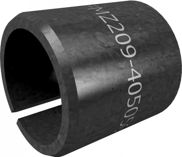 Palier lisse - Bague cylindrique - FER-MET - Acier à ressort - 75/90x50 mm