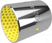 Sliding Bearing - Cylindrical Bushing - POM-MET - Steel / POM - 55/60x60 mm