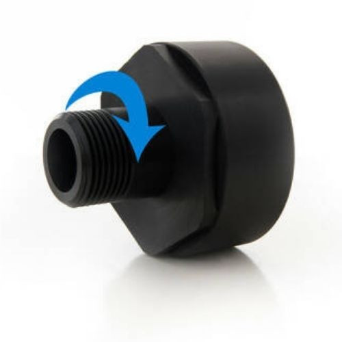 IBC Adapter - Bi.dr. x BSP Bu.dr. - Draaibaar - 1"