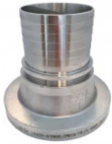 Embout de tuyau - Stub-end - FRS - DN 13 - PN 10/40 - TW - Inox 316 - EN1092-1/04 - Geribbeld - Dikke uitvoering