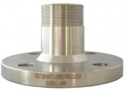 2" Flange with male thread, long
