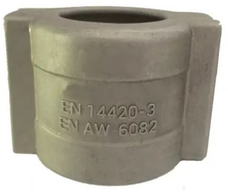 Veiligheidsklem met pen AL - DN25x6