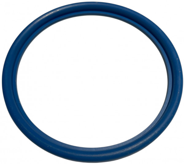 Zuivelafdichtring - Melkring -  DIN 11851 Standaard met Bund DN75 - NBR - Blauw