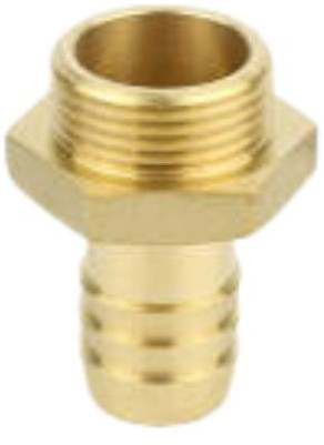 Messing slangtule - 60mm x 2" - buitendraad