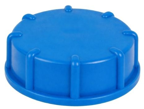 IBC adapter - Afsluitdop - binnendraad - S60x6 - Kunststof