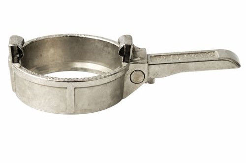 Tankwagenkoppeling Kroonring met spanring - RVS - DN 100