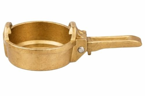 Tankwagenkoppeling spanring - Messing - DN50