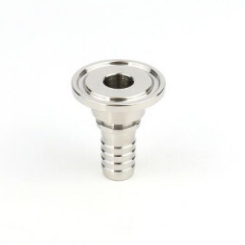 TRI CLAMP 25MM TW TULE OD FLENS 50,5MM DIN RVS 316 ID FLENS 25,5MM ID TULE 21MM RIB