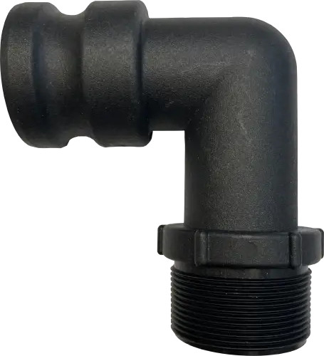 Raccord Camlock MIL type F PP - 2 - 90°