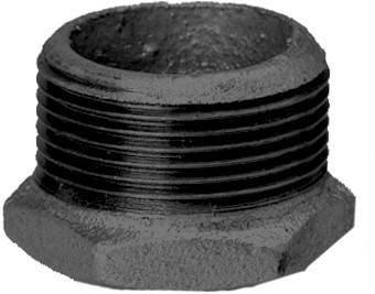 Fitwerk Zwart type 241 3/4" x 3/8" verloopring