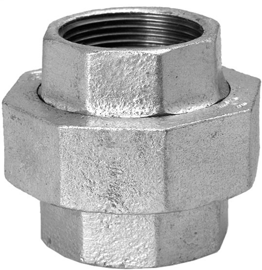Koppeling vlakdichtend binnendraad type 330 gegalvaniseerd - 3/4"