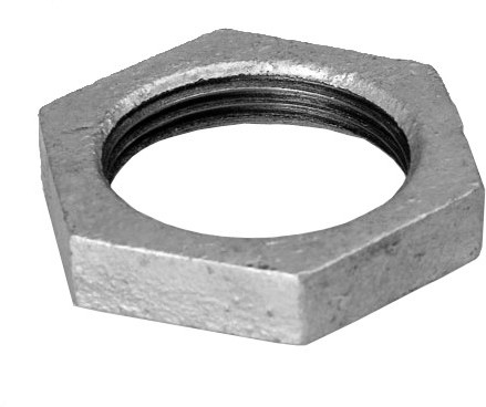 Moer zeskant met uitsparing type 312 gegalvaniseerd