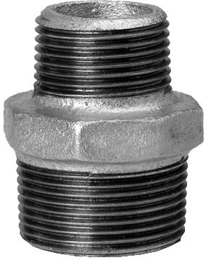 Fitwerk Gegalvaniseerdtype 245 2" x 5/4" nipple réducteur