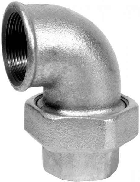 Haakse koppeling binnendraad type 96 gegalvaniseerd - 1 1/4"