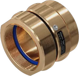 MannTek Swifel draaikoppeling - messing -  3" binnendraad - DN80