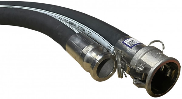 Tuyau industriel Aspiration-refoulement - Complet avec Camlock Raccords - 50mm - 1mètre