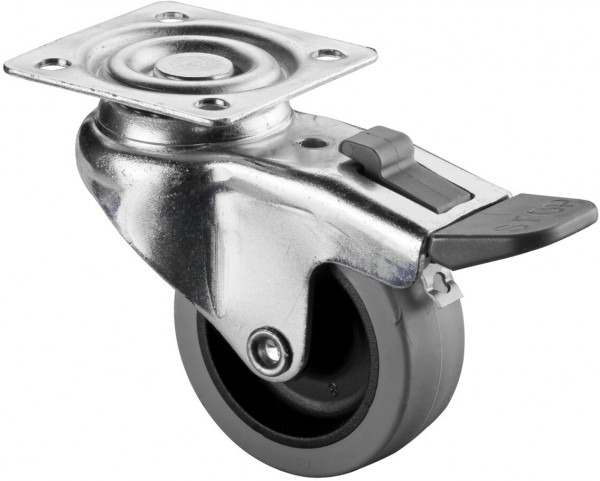 Zwenkwiel met totale blokkering Art.-Nr. A220.A80.050