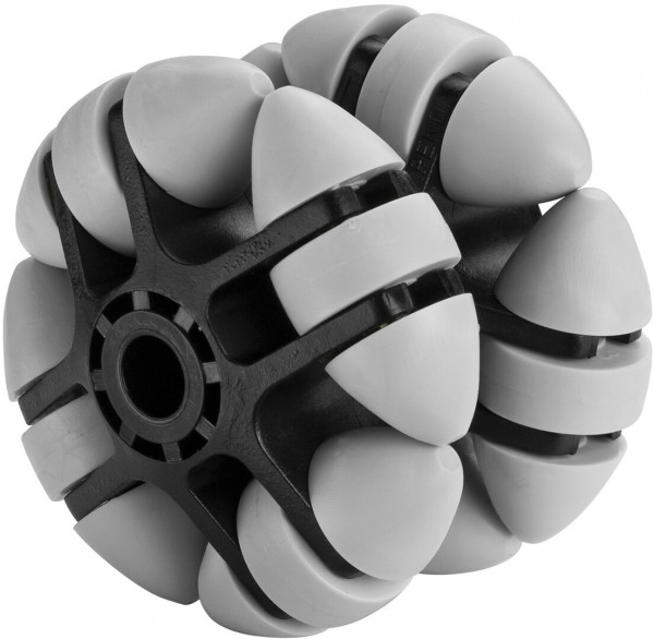 Omnidirectionele roues plastique Réf. A59.060