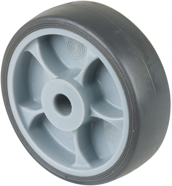 Rubber wiel Art.-Nr. B43.101