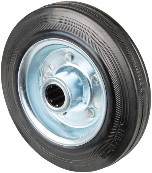 Rubber wiel  Art.-Nr. B55.160