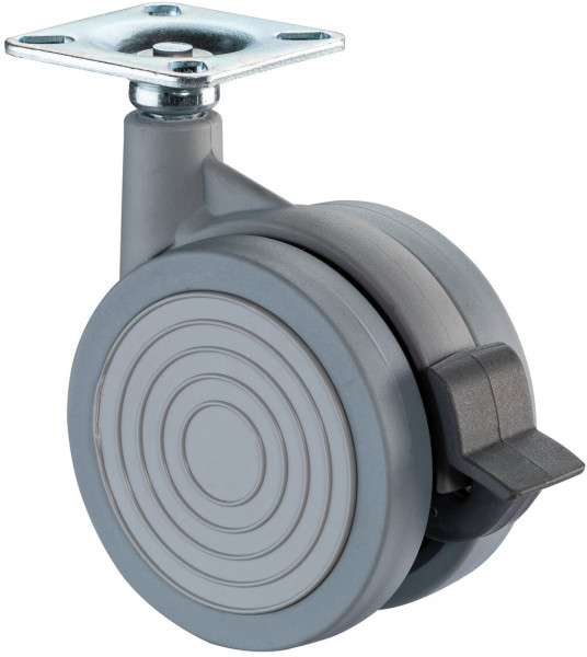 Plastique dubbel roue avec rem Réf. F341.075