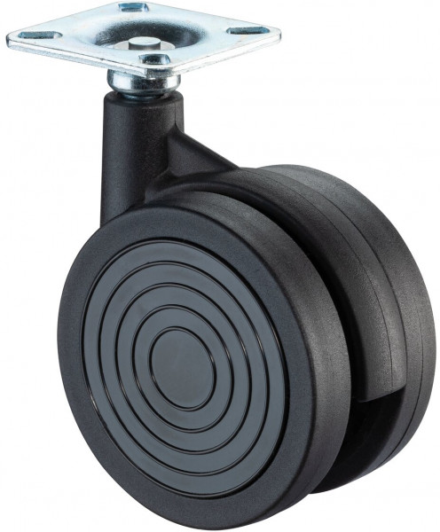 Kunststof dubbel wiel Art.-Nr. F342.060