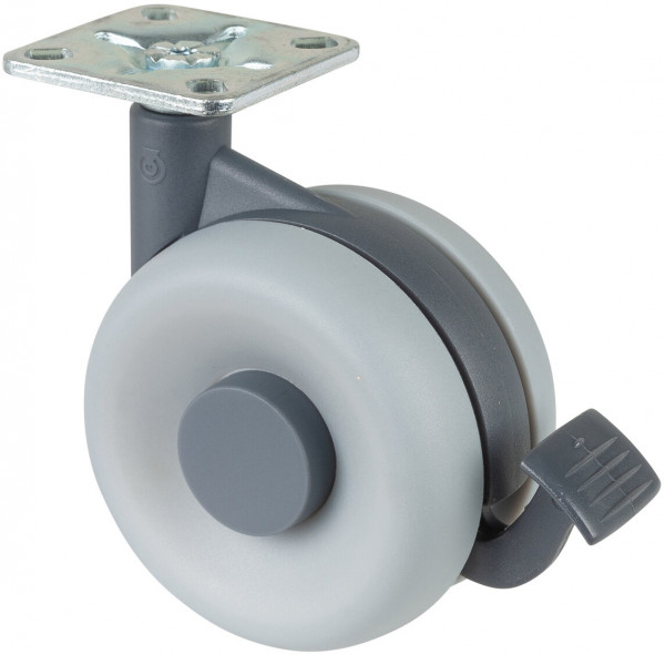 Plastique dubbel roue avec rem Réf. F363.075