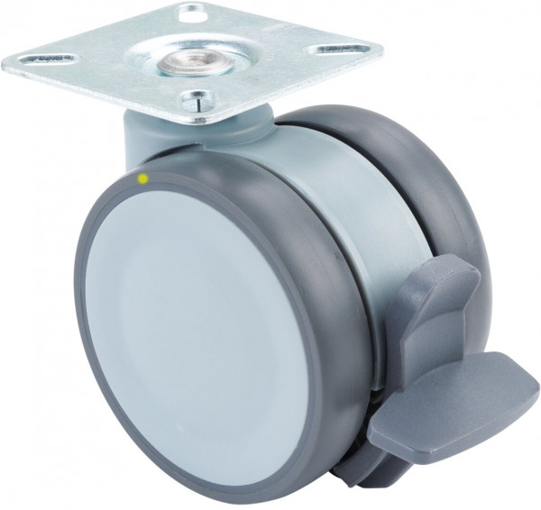 Plastique dubbel roue avec rem Réf. F421.075