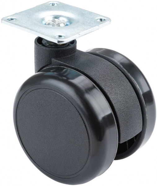 Kunststof dubbel wiel Art.-Nr. F75.060.PL