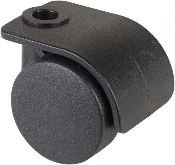 Kunststof dubbel wiel voor meubelplaat Art.-Nr. F77.035