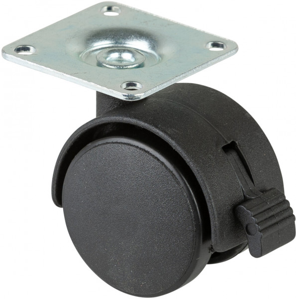 Plastique dubbel roue avec rem Réf. F85.040.PL