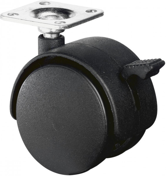 Plastique dubbel roue avec rem Réf. F85.050.PL