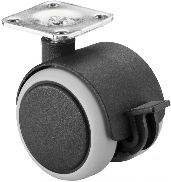 Plastique dubbel roue avec rem Réf. F86.040.PL