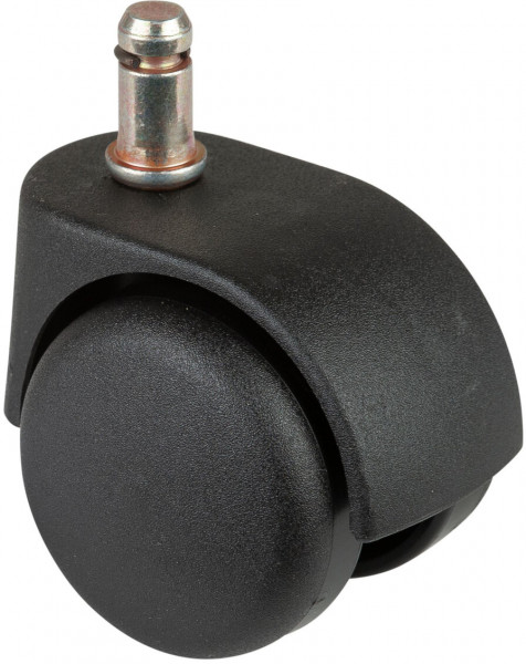 Bureaustoelwiel kunststof behuizing