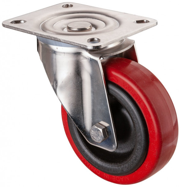 Inox roue de transport Réf. H100.B21.103