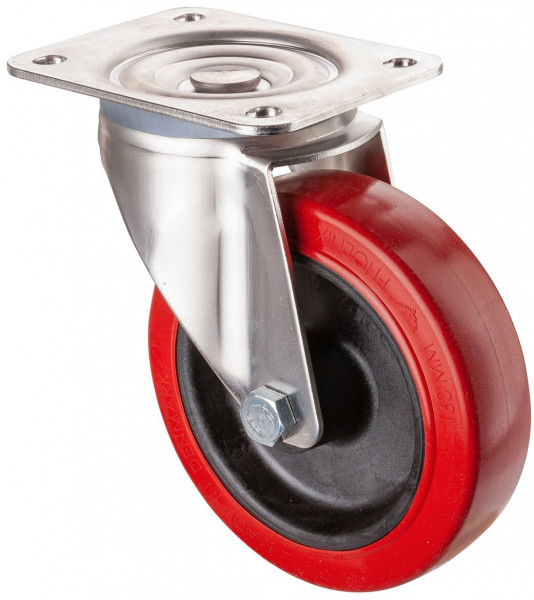 Inox roue de transport Réf. H100.B21.160