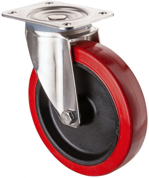 Inox roue de transport Réf. H100.B21.200