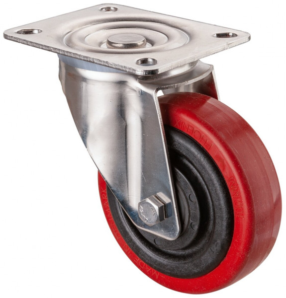 Inox roue de transport Réf. H100.B24.101