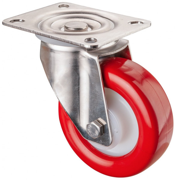 Inox roue de transport Réf. H100.B28.100