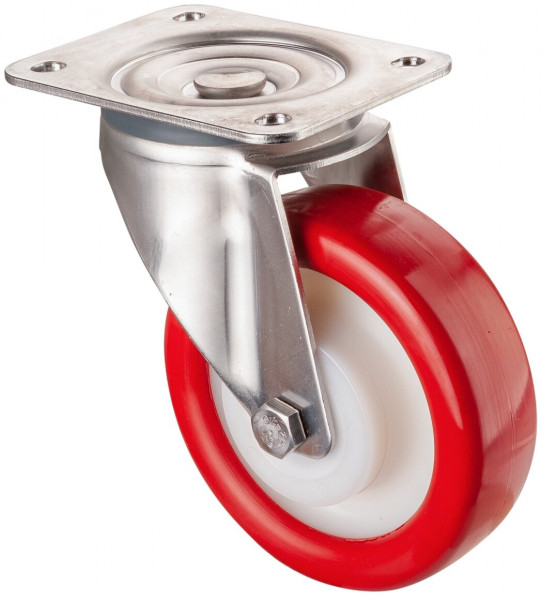 Inox roue de transport Réf. H100.B28.160