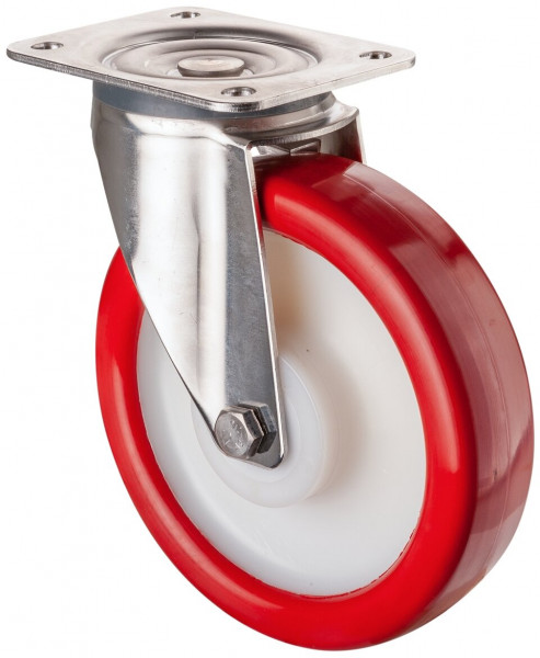 Inox roue de transport Réf. H100.B28.200