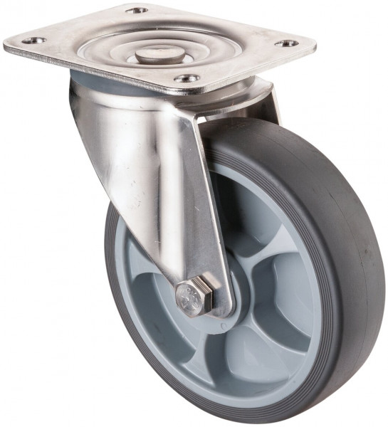 Inox roue de transport Réf. H100.B43.160