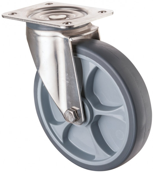 Inox roue de transport Réf. H100.B43.201