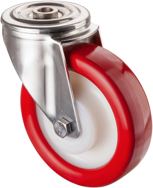 RVS transportwiel Art.-Nr. H101.B28.160