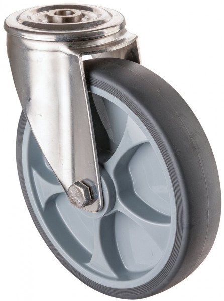 Inox roue de transport Réf. H101.B43.201