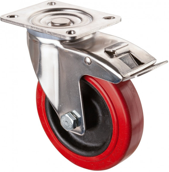 Inox roue de transport Réf. H120.B21.125